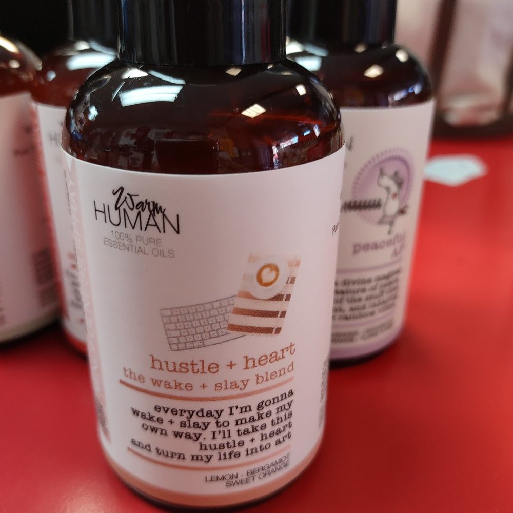 Aromatherapy Spray - HUSTLE & HEART from Warm Human